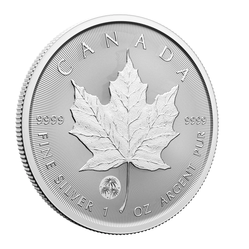 Kanadische Silbermünze 