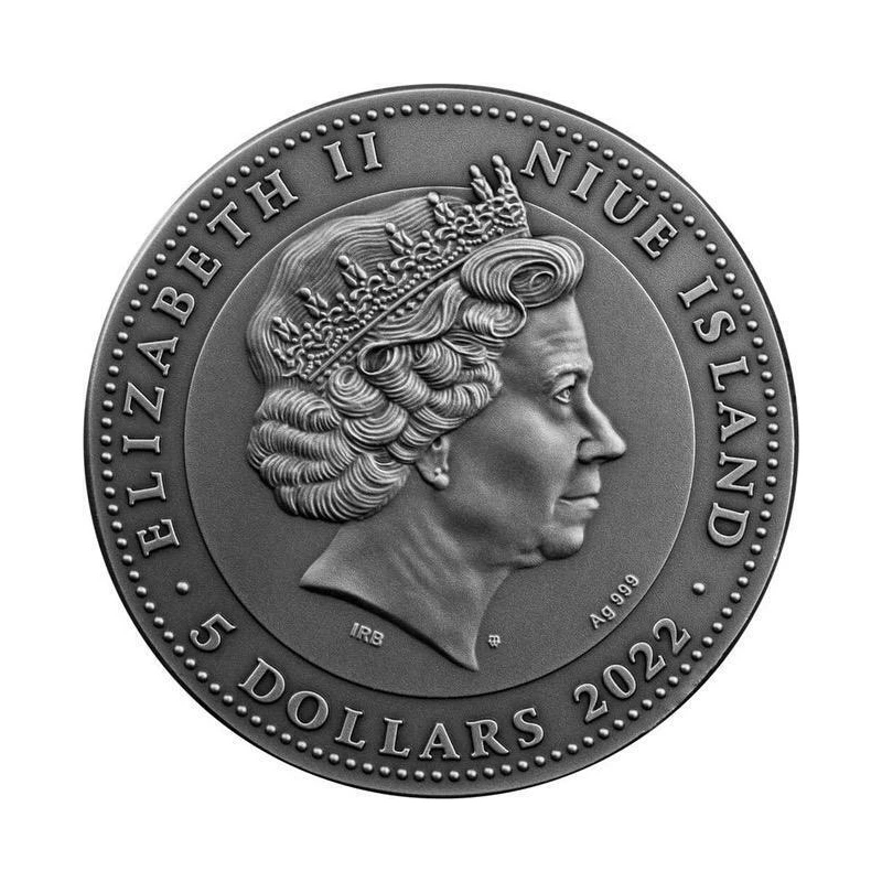 Silbermünze Niue 