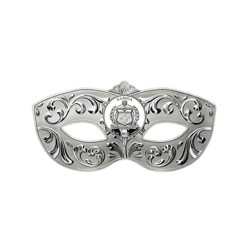 Silbermünze Samoa 