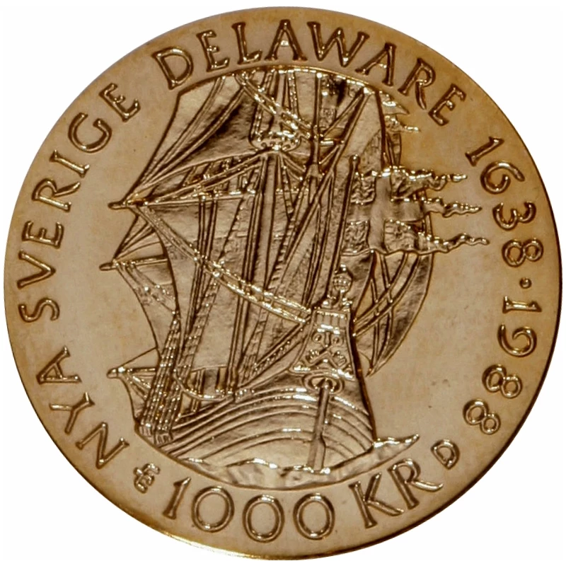 Goldmünze von Schweden 