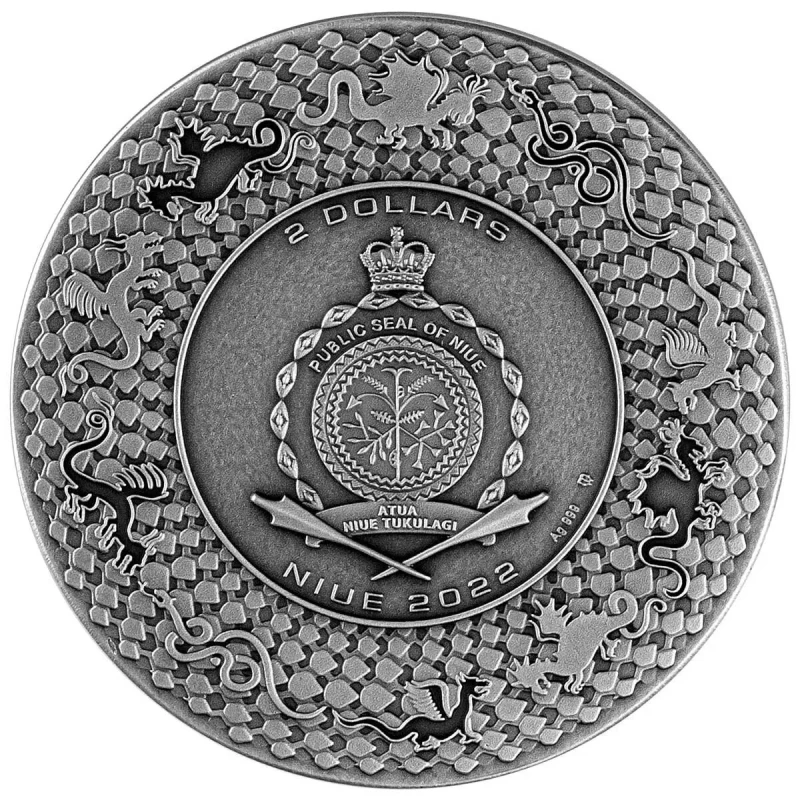 Silbermünze Niue 