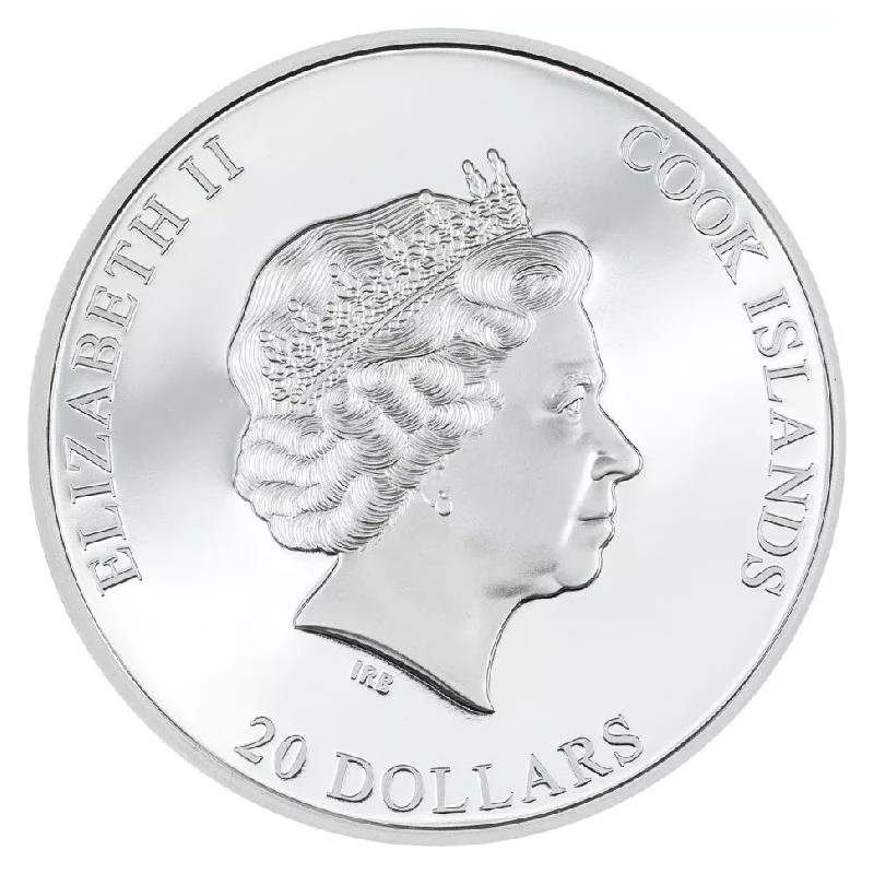 Cook Islands Silver Blast 2023 silver coin, 93.3 grams of pure silver (0.999 proof) Collectible coins