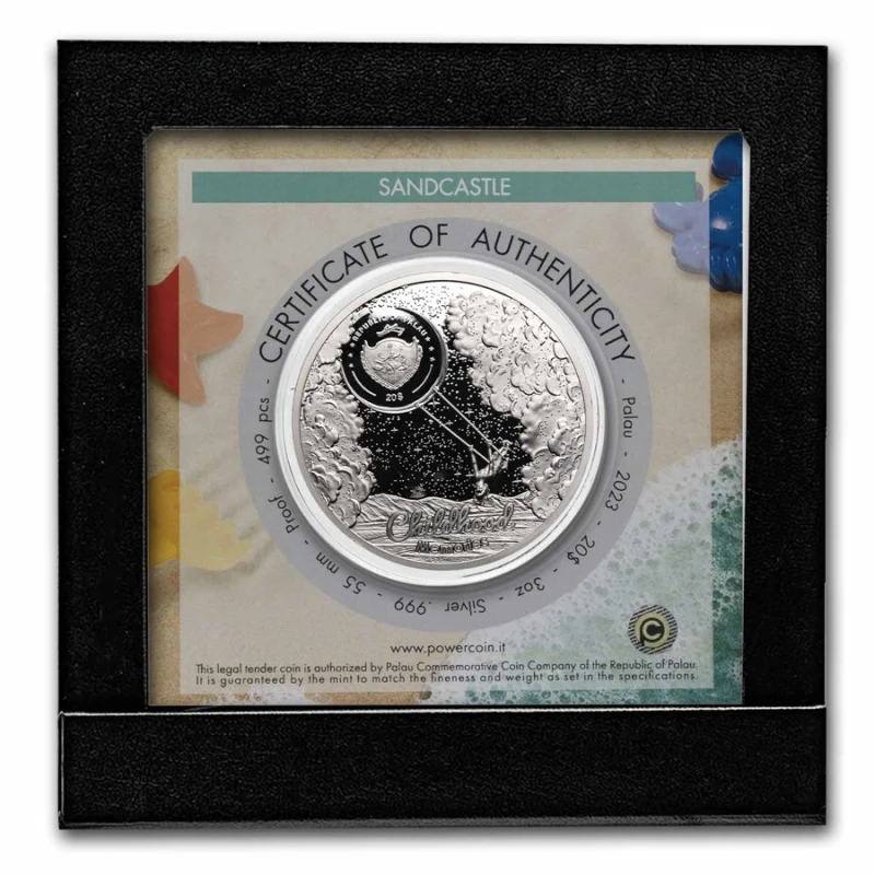 Palau silver coin 