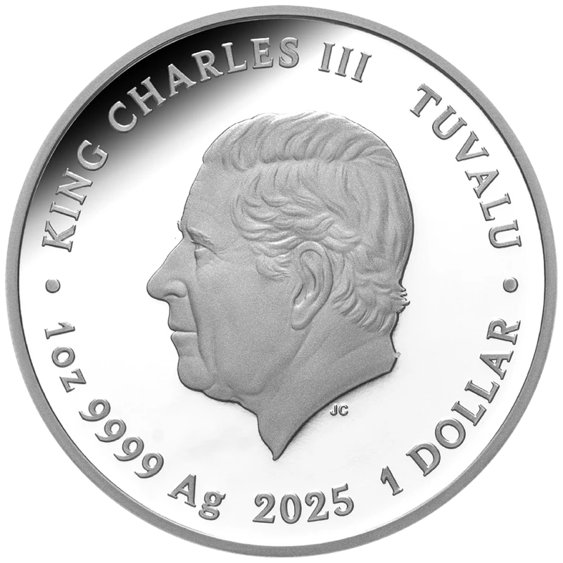 Tuvalu silver coin 