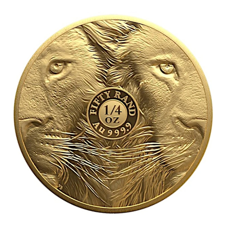 Südafrika: Goldmünze Lion 2025 Proof 1/4 oz Sammlermünzen