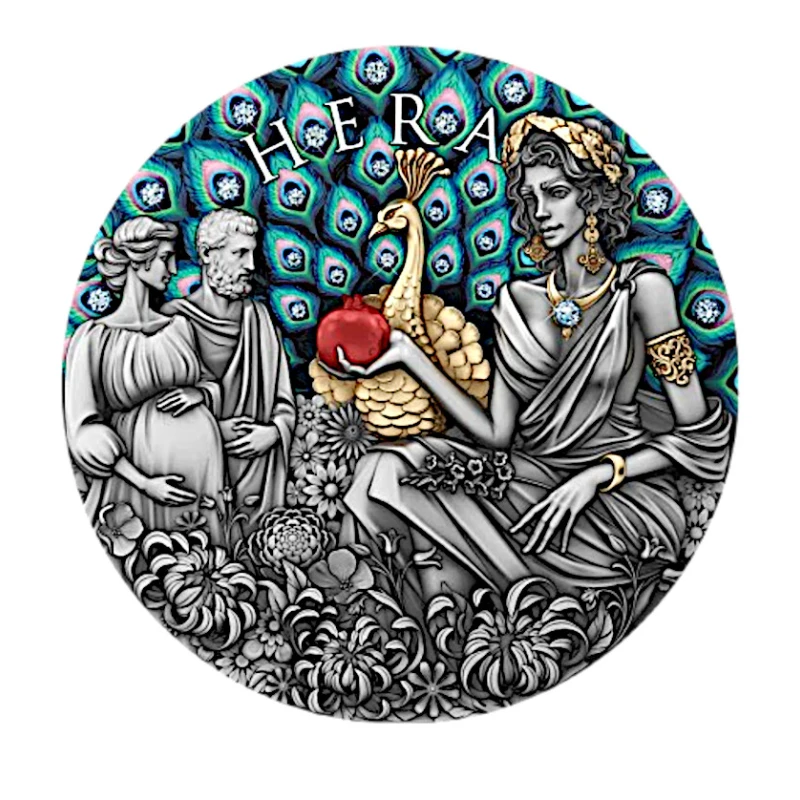 Niue: Silbermünze Hera 2025 2 oz Sammlermünzen