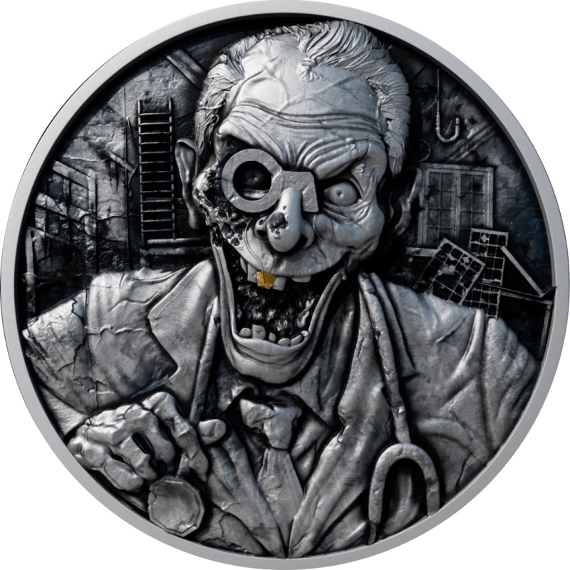 Kamerun: Silbermünze Asylum 2025 2 oz Sammlermünzen