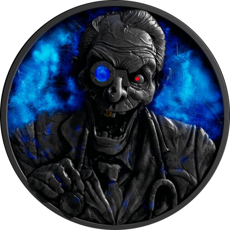 Cameroon: silver coin Asylum 2025 2 oz Collectible coins