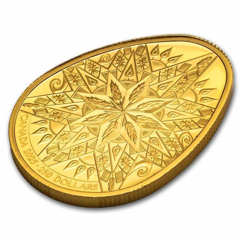 Kanada: Goldmünze Pysanka 2025 Proof 58,5 g Sammlermünzen