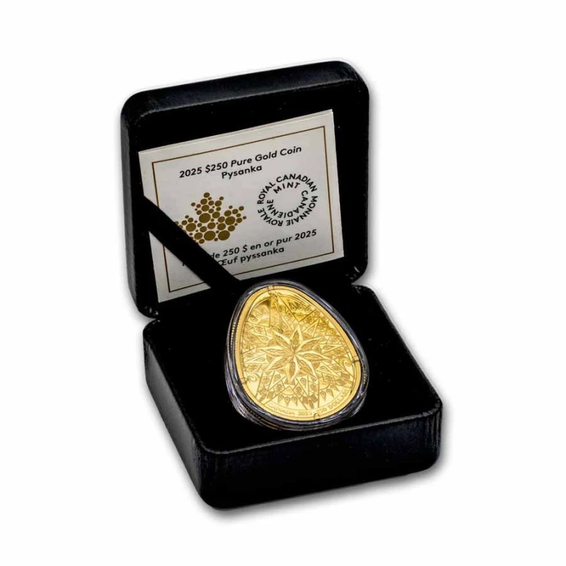 Kanada: Goldmünze Pysanka 2025 Proof 58,5 g Sammlermünzen