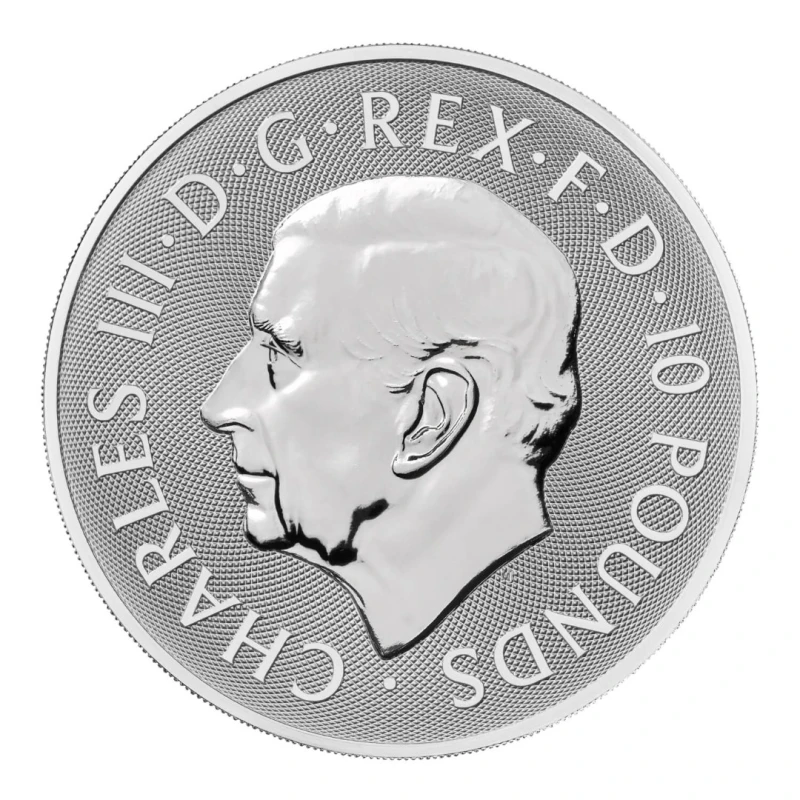 UK: Silbermünze Greyhound of Richmond 2025 10 oz Sammlermünzen