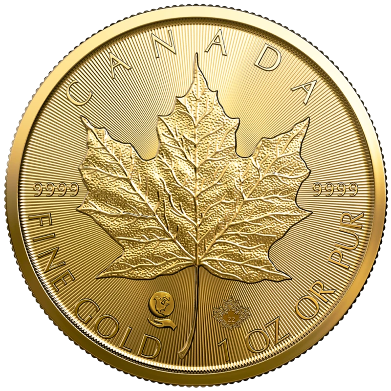 Canada: Maple Leaf gold coin 1 oz, mixed years Investment coins
