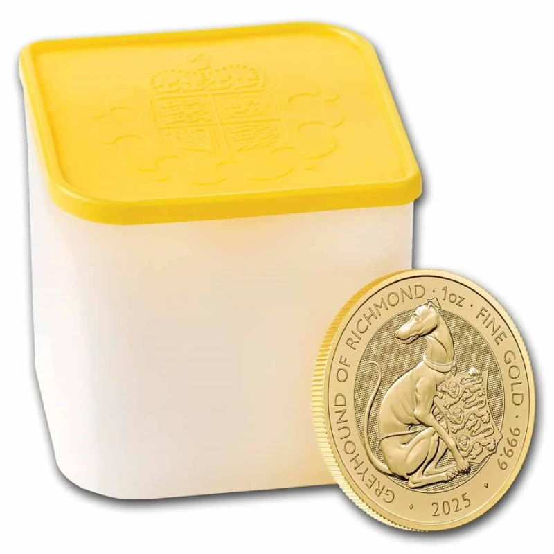 UK: Goldmünze Greyhound of Richmond 2025 1 oz Anlagemünzen