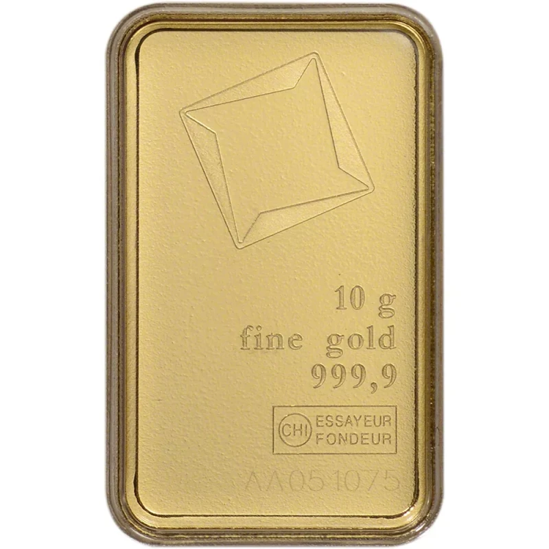 Schweiz: 10 g Goldbarren Anlagebarren