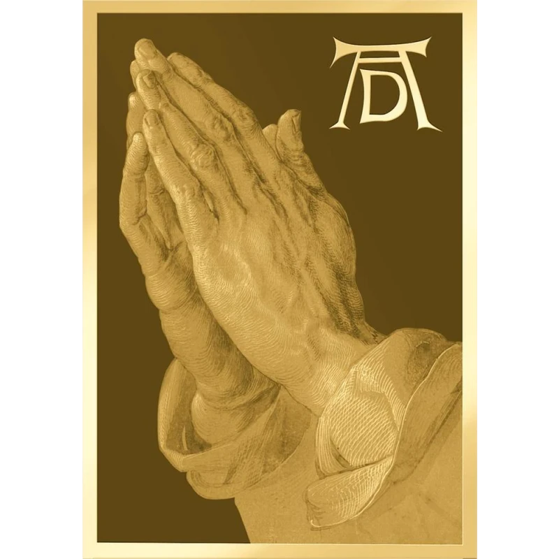 Tschad: Goldmünze Praying Hands 1/1000 oz Sammlermünzen