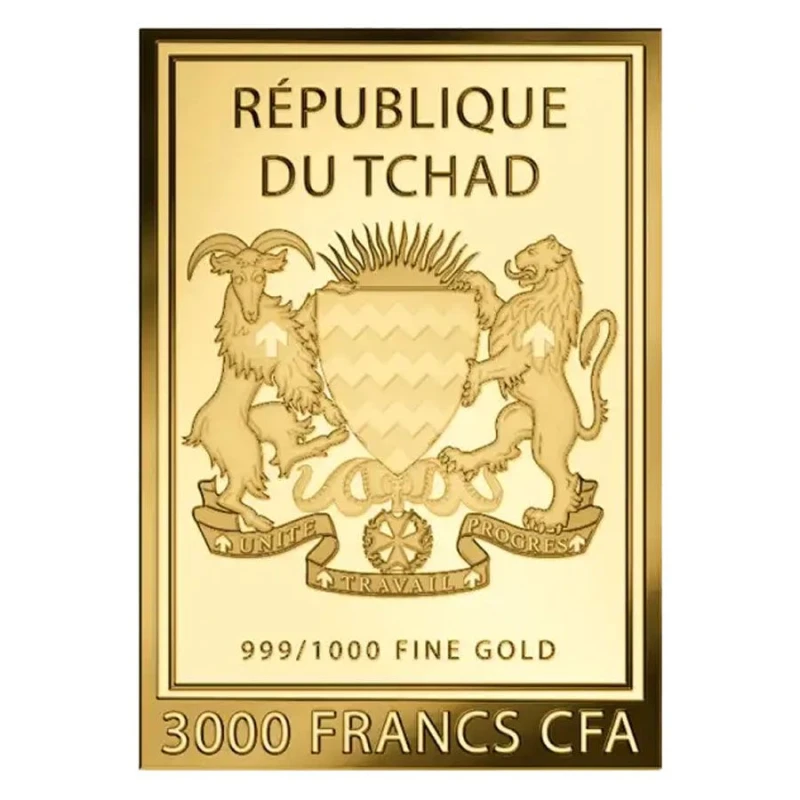 Chad: gold coin Albrecht Dürer Self-Portrait 1/1000 oz Collectible coins