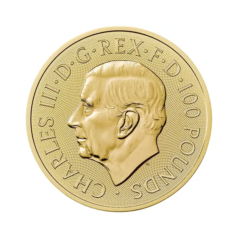 United Kingdom: gold coin British Lion 2025 1 oz Investment coins