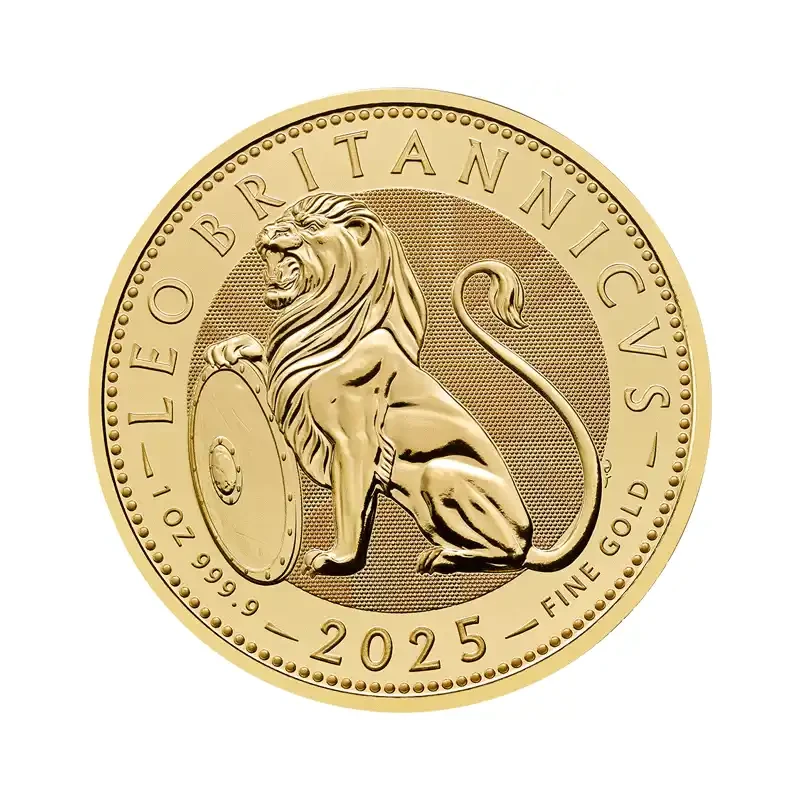 United Kingdom: gold coin British Lion 2025 1 oz Investment coins
