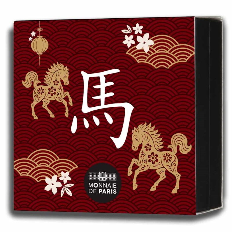 France: gold coin Year of the Horse 2026 Proof 7.78 g 1/4 oz Collectible coins