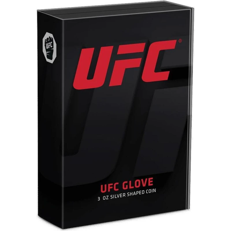 Niue: silver coin UFC Glove 2024 Proof 3 oz Collectible coins