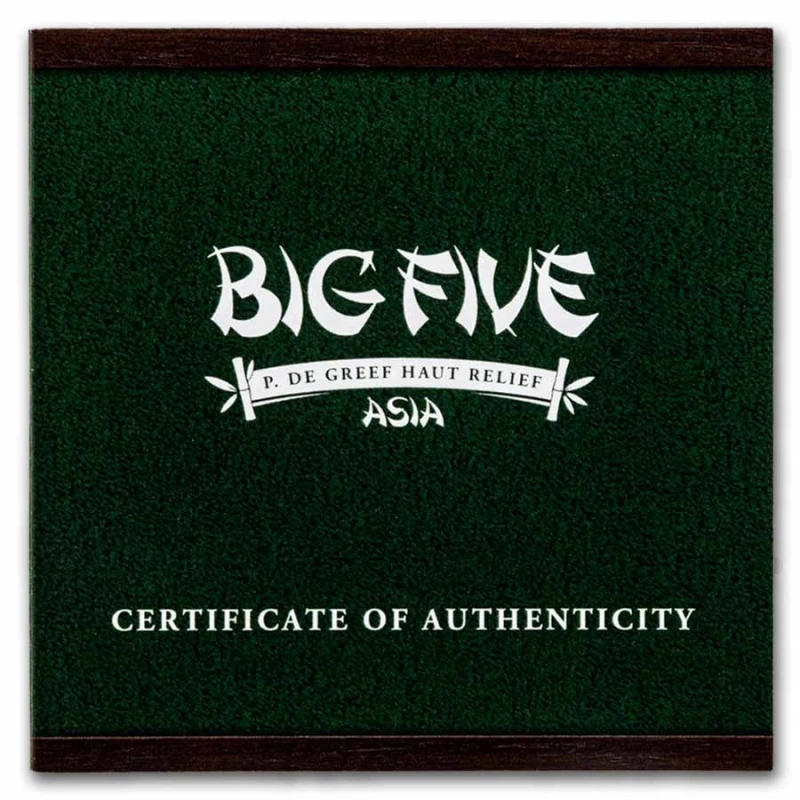 Côte d'Ivoire (Elfenbeinküste): Silbermünze Panda 2025 5 oz Sammlermünzen