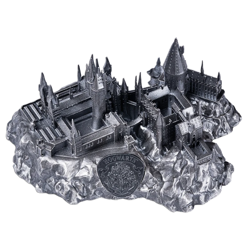 Samoa Silbermünze Hogwarts-Schloss 2025 5 Feinunzen Sammlermünzen