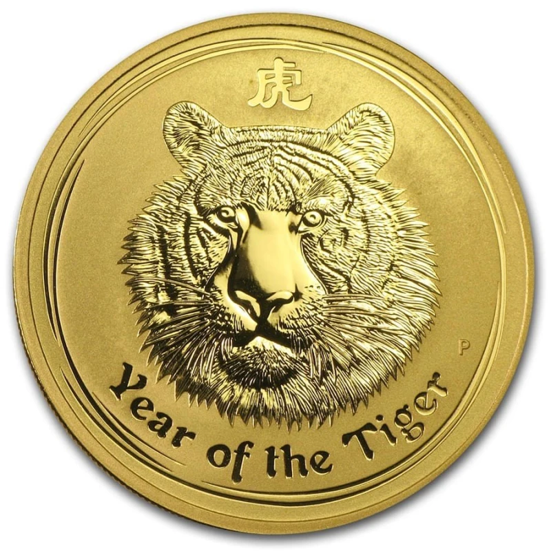 Australien Goldmünze Jahr des Tigers 2010 1 oz Sammlermünzen