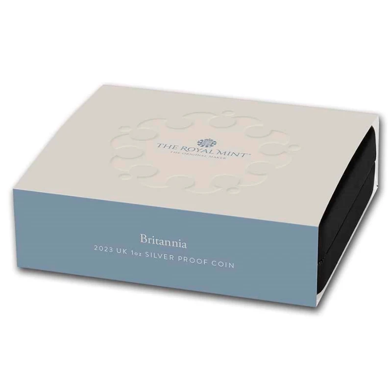 United Kingdom Silver Coin Britannia 2023 Proof 1 oz Collectible coins