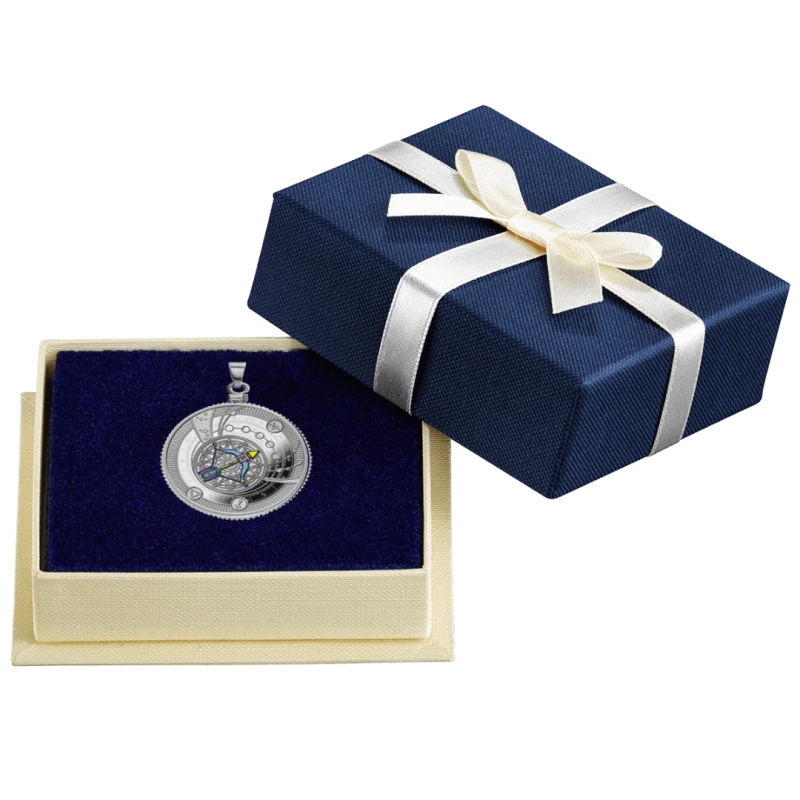 Kamerun: Silbermünze Sagittarius 2025 Polierte Platte koloriert 10 g Sammlermünzen