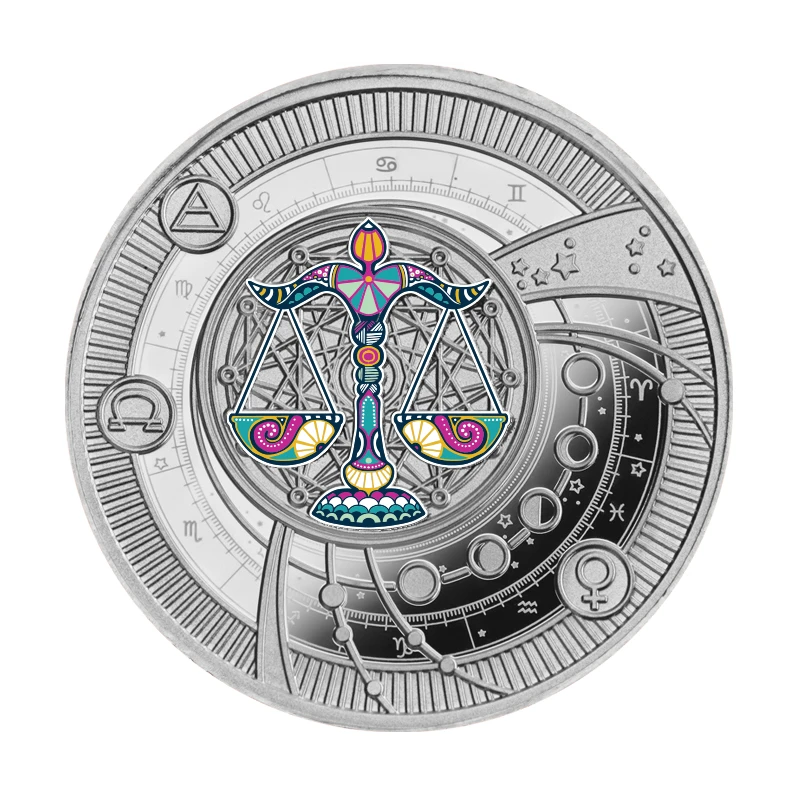 Cameroon: silver coin Libra 2025 Proof colored 10 g Collectible coins