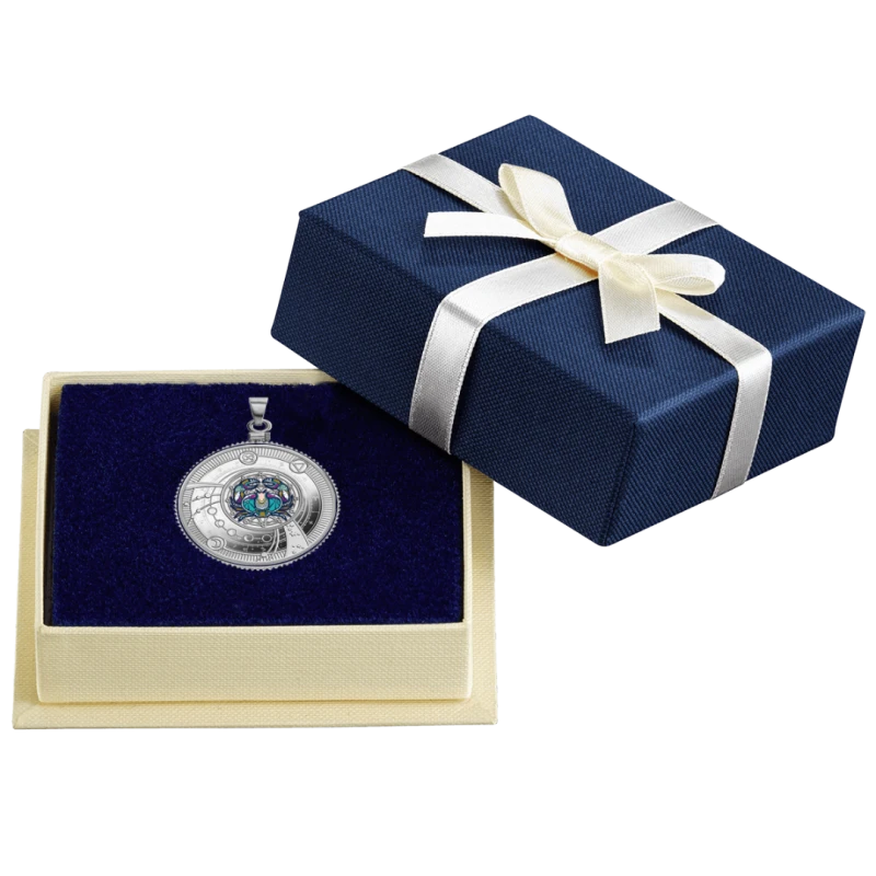 Cameroon: silver coin Cancer 2025 Proof colored 10 g Collectible coins