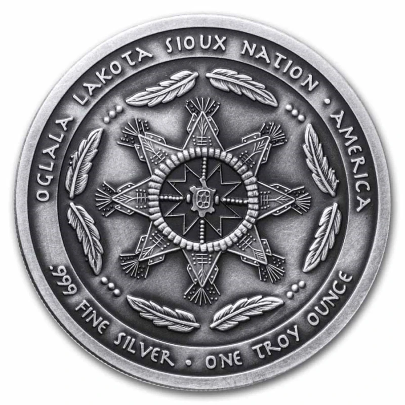 USA Silbermünze Spirit of Native Peoples Dragonfly Spirit 2025 31,1 g Sammlermünzen