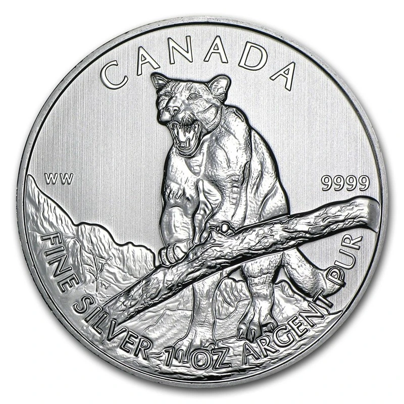 Canada: silver coin Puma 2012 1 oz Investment coins