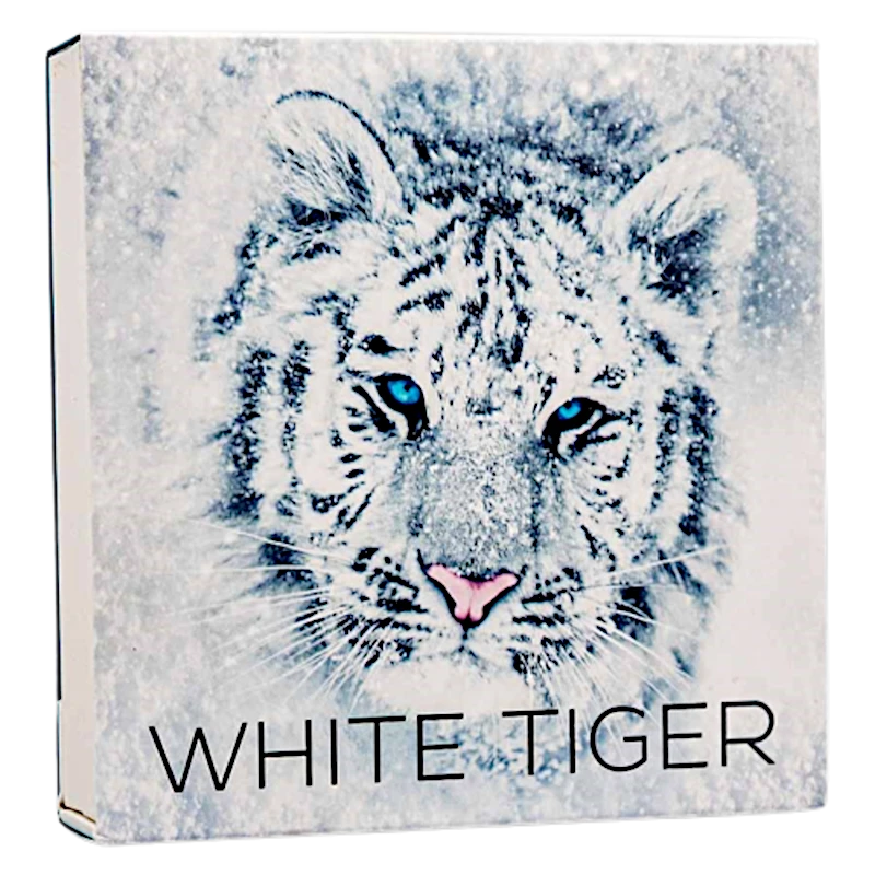 Niue: Silbermünze White Tiger 2022 3 oz Sammlermünzen