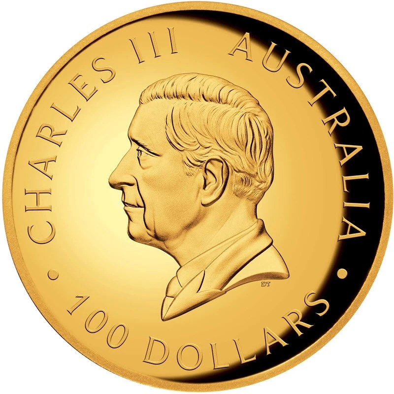 Australia Gold Coin Koala 2024 Proof High Relief 1 oz Collectible coins