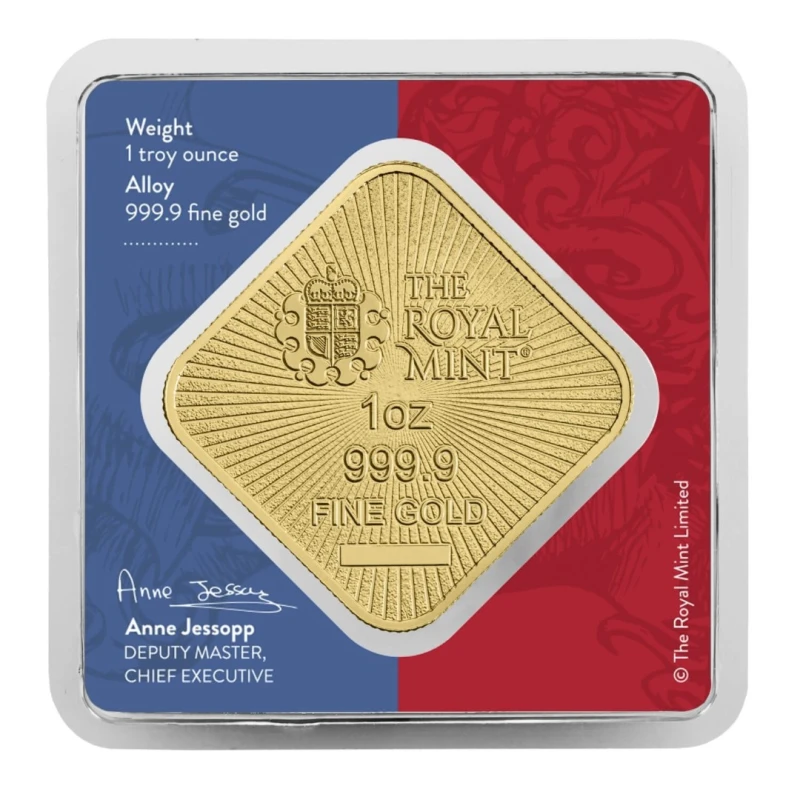 United Kingdom Gold Bar Britannia and Liberty 1 oz Investment bullion