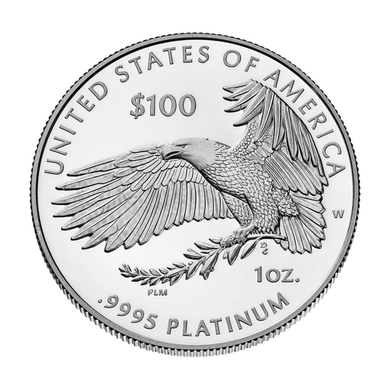 United States Platinum Coin Declaration of Independence 2026 Proof 1 oz Investment coins