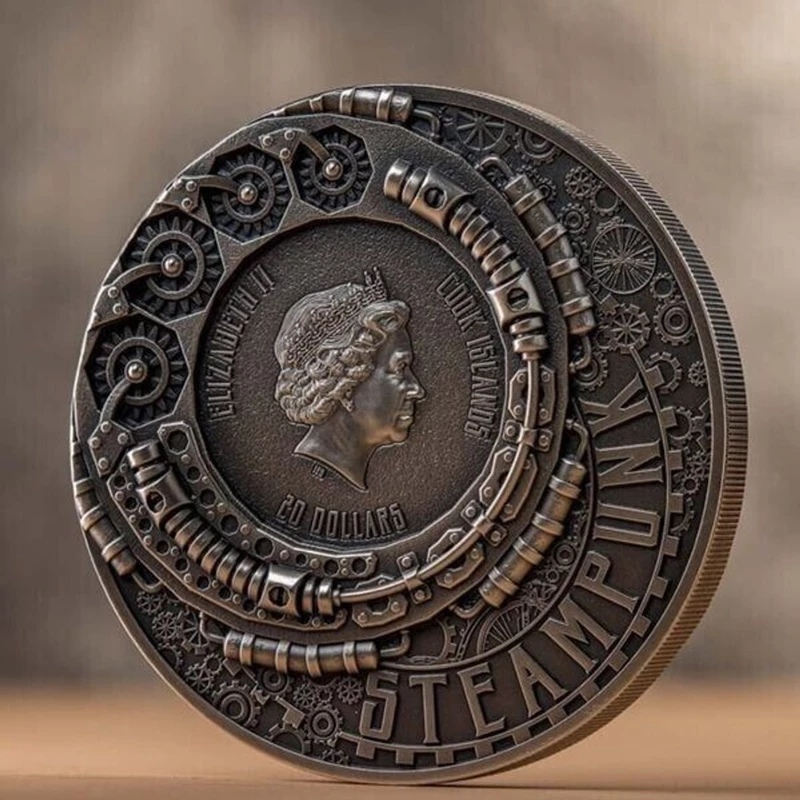 Cook Islands silver coin 